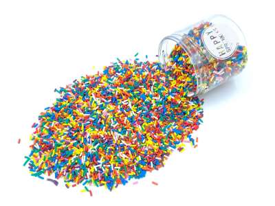 Happy Sprinkles Funfetti Bakeable Strands vegan 80g
