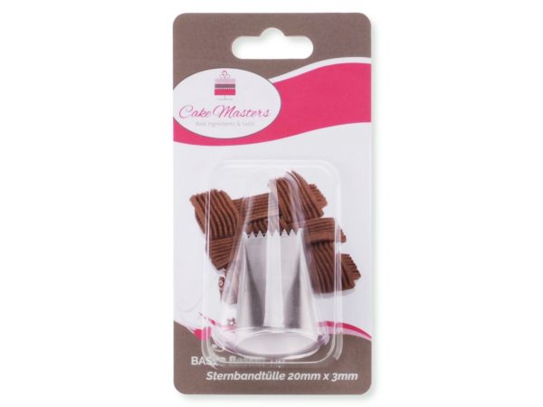 Cake-Masters Sternbandtülle 20mmx3mm – Bild 2