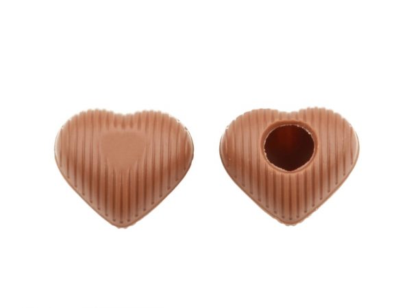 CM Basics 1 Folie Herz-Hohlkörper Mini Vollmilch