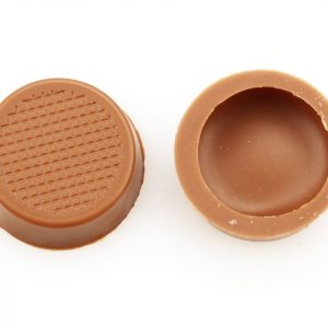 CM Basics 1 Folie Rundschalen flach Vollmilch