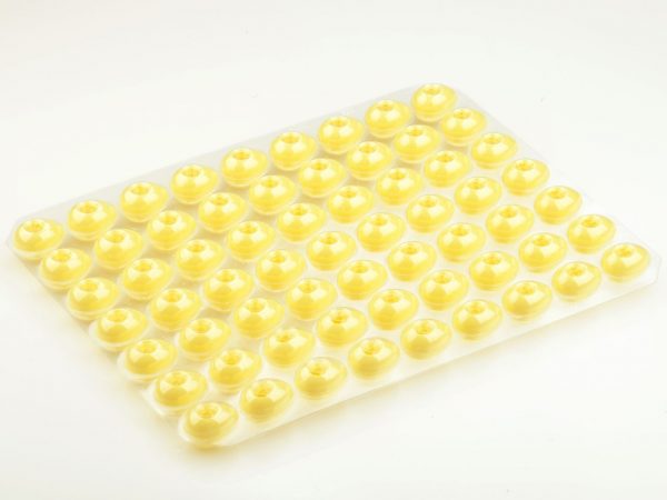 CM Basics 1 Folie Hohlkörper Mini-Eier Weiß – Bild 2