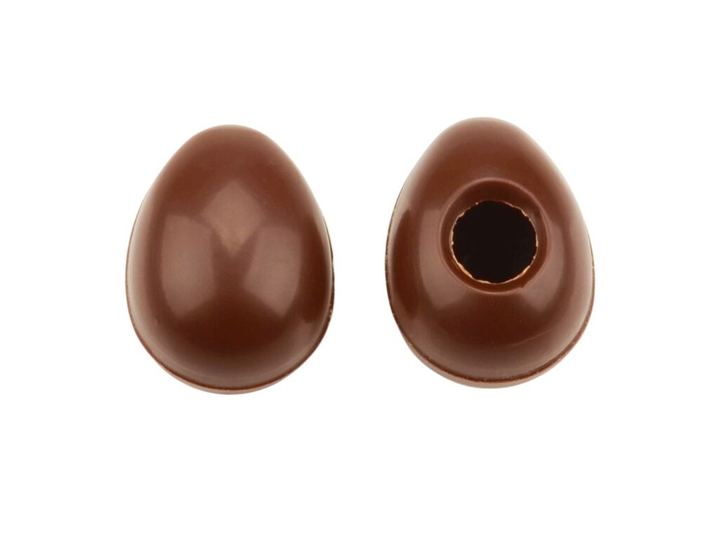 CM Basics 1 Folie Hohlkörper Mini-Eier Zartbitter