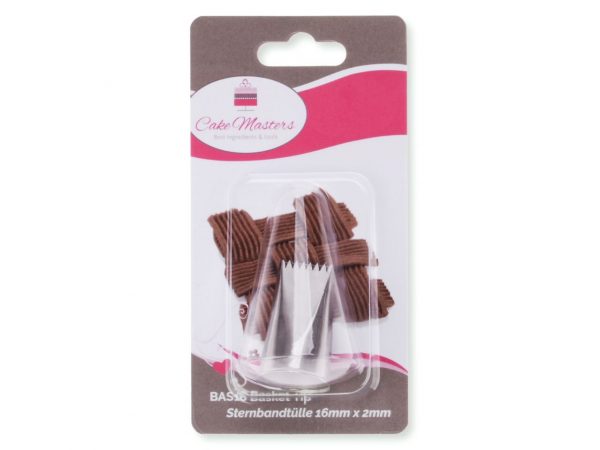 Cake-Masters Sternbandtülle 16mmx2mm – Bild 2
