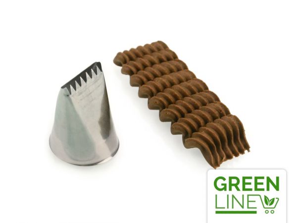 Cake Masters Sternbandtülle 28mmx4mm GREENLINE – Bild 2