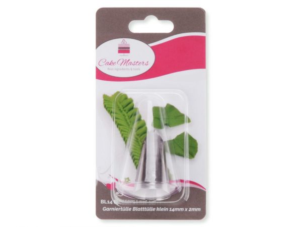 Cake-Masters Garniertülle Blatttülle klein 14mm x 2mm – Bild 2