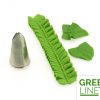 Cake Masters Garniertülle Blatttülle klein 14mm x 2mm GREENLINE – Bild 2