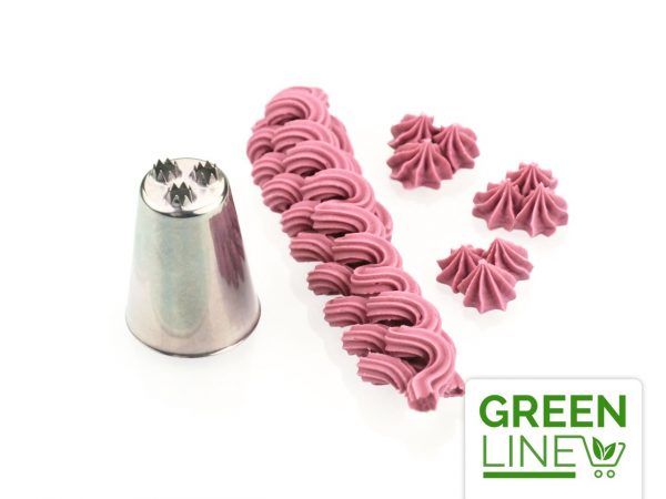 Cake Masters Garniertülle Vermicelle Stern groß GREENLINE – Bild 2