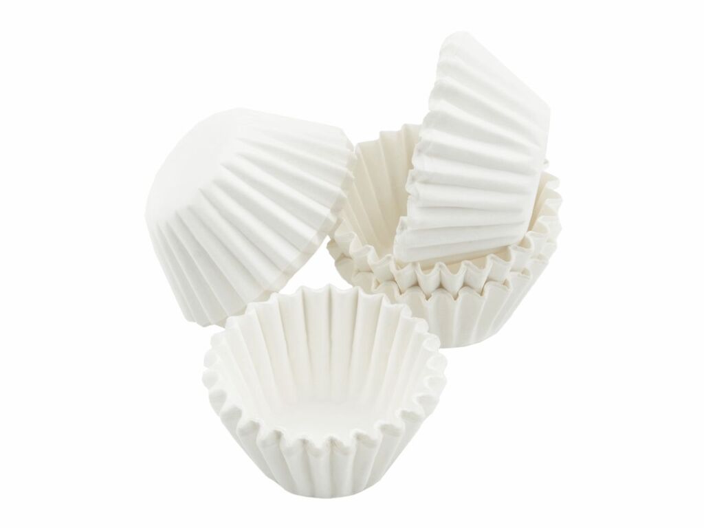 Cake Masters Pralinenkapseln 25mm weiß, 100 Stück