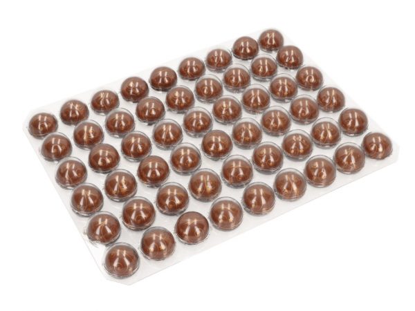 CM Basics 1 Folie Halbkugeln mit Ornamenten Vollmilch – Bild 2