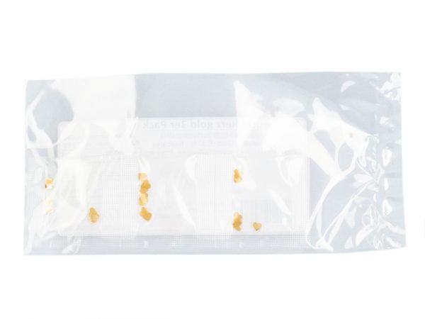 CM Basics Minibeutel Herz gold 3er Pack – Bild 2