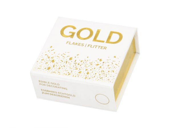 Cake-Masters Mini-Flacon Flitter grob gold – Bild 3