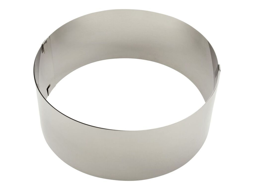 Cake Masters Tortenring verstellbar 8cm hoch