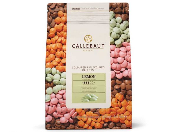 Callebaut Callets Lemon, 2,5kg – Bild 2