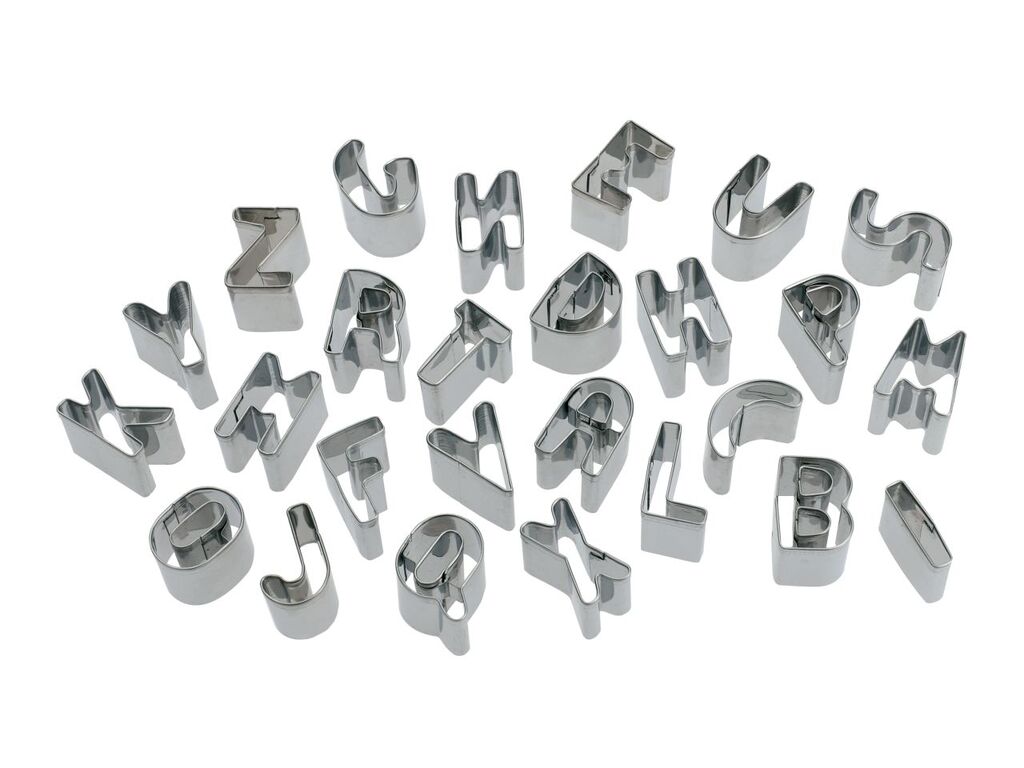 Cake Masters Ausstechset Buchstaben