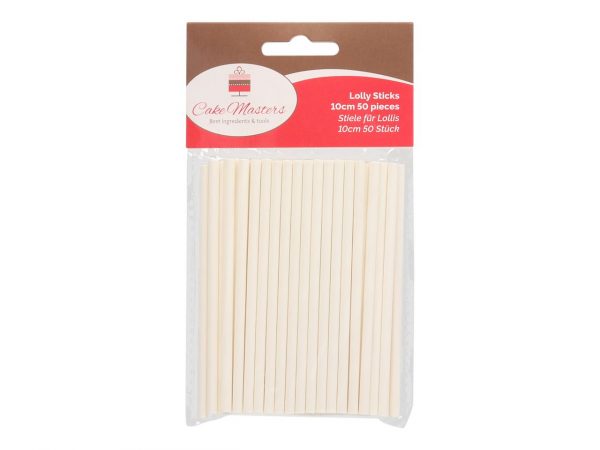 Cake Masters Stiele für Lollis 10cm 50 Stück – Bild 2
