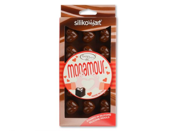 Silikomart Silikon-Pralinenform Herz – Bild 2