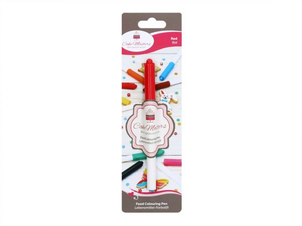 Cake Masters Farbstift rot – Bild 2