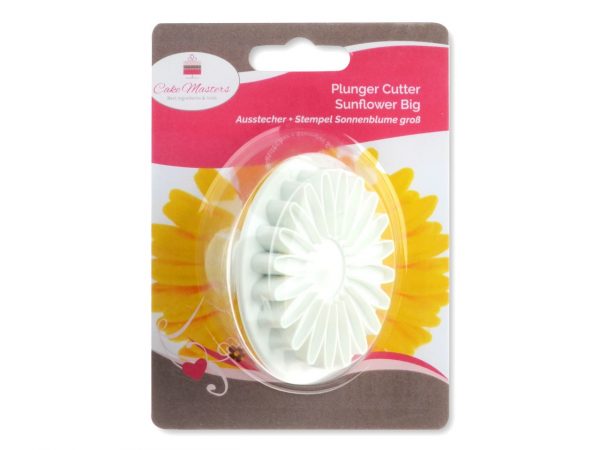 Cake Masters Ausstecher + Stempel Sonnenblume groß – Bild 2