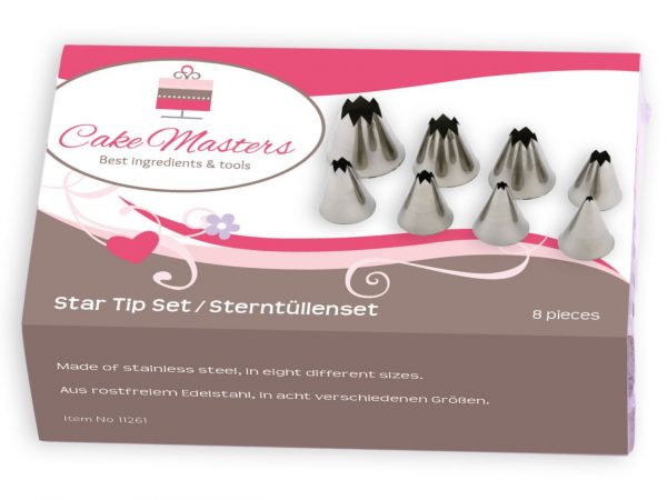 Cake Masters Sterntüllenset 8tlg. – Bild 2