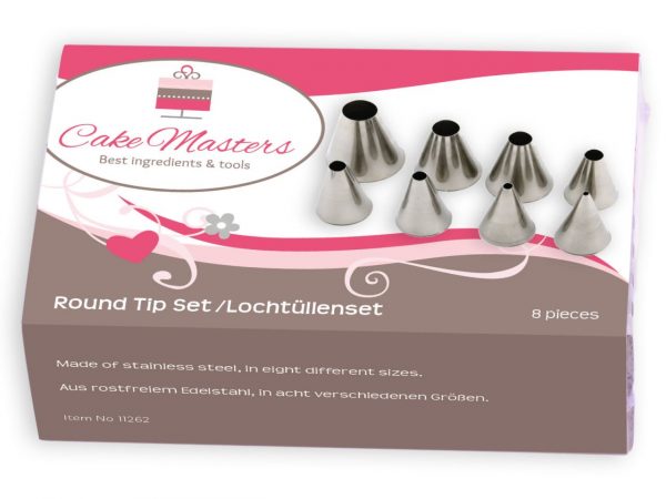 Cake Masters Lochtüllenset 8tlg. – Bild 2