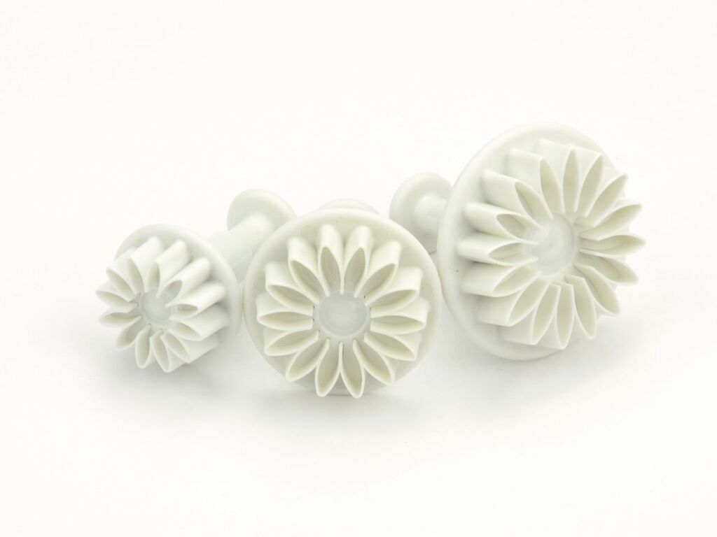 Cake Masters Ausstecher + Stempel Sonnenblume 3er