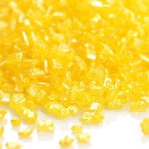 CM Basics Glimmer Zucker gelb 100g