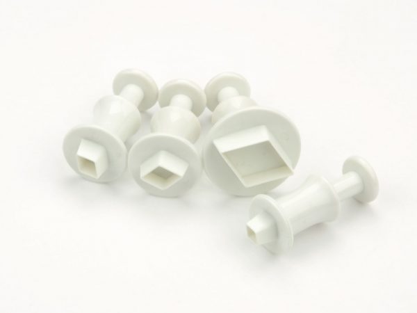 Cake Masters Ausstecher + Stempel Raute 4er
