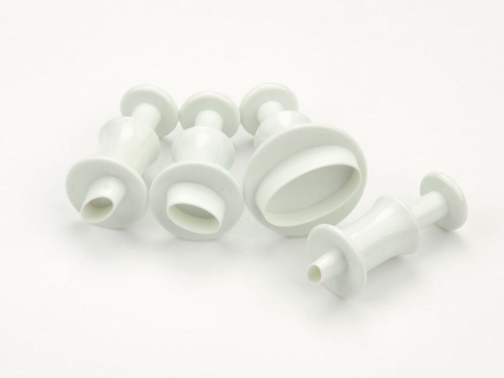 Cake Masters Ausstecher + Stempel Oval 4er