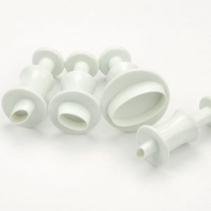 Cake Masters Ausstecher + Stempel Oval 4er