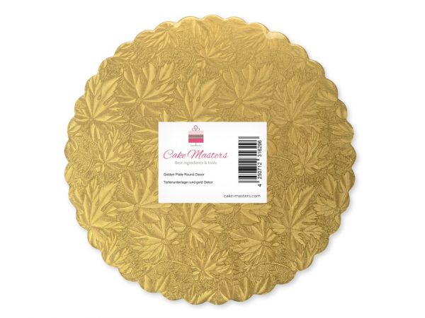 Cake Masters Cakeboard 28cm gold 3 Stück – Bild 2
