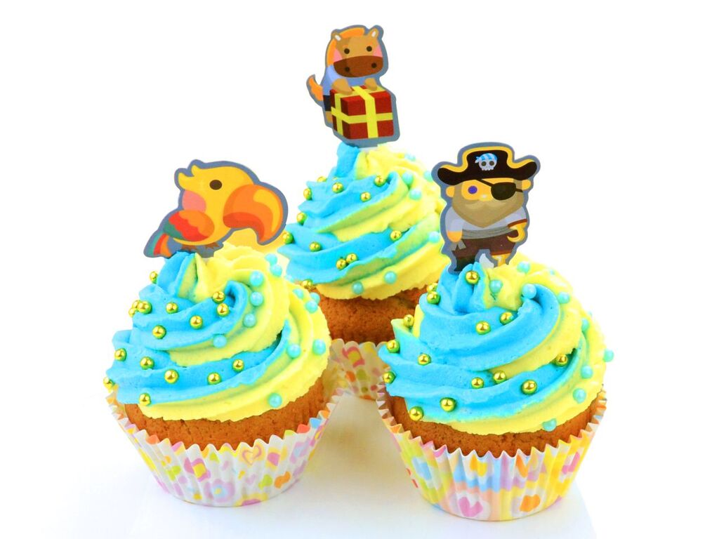 Cake Masters Cupcake Dekor-Set Piraten