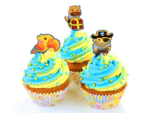 Cake Masters Cupcake Dekor-Set Piraten