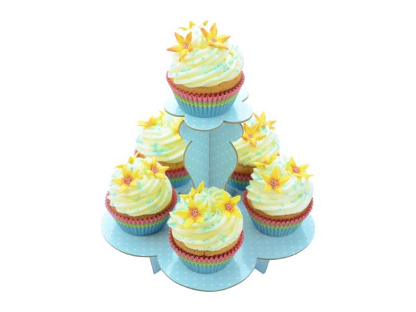 Cake Masters Cupcake Etagere blau – Bild 3