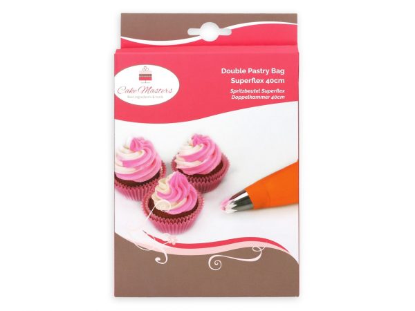 Cake Masters Spritzbeutel Superflex Doppelkammer 40cm – Bild 2