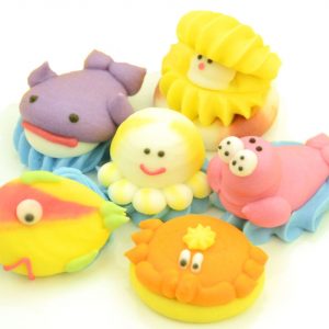 Cake Masters Tiere aus dem Meer Zucker 6 Stück