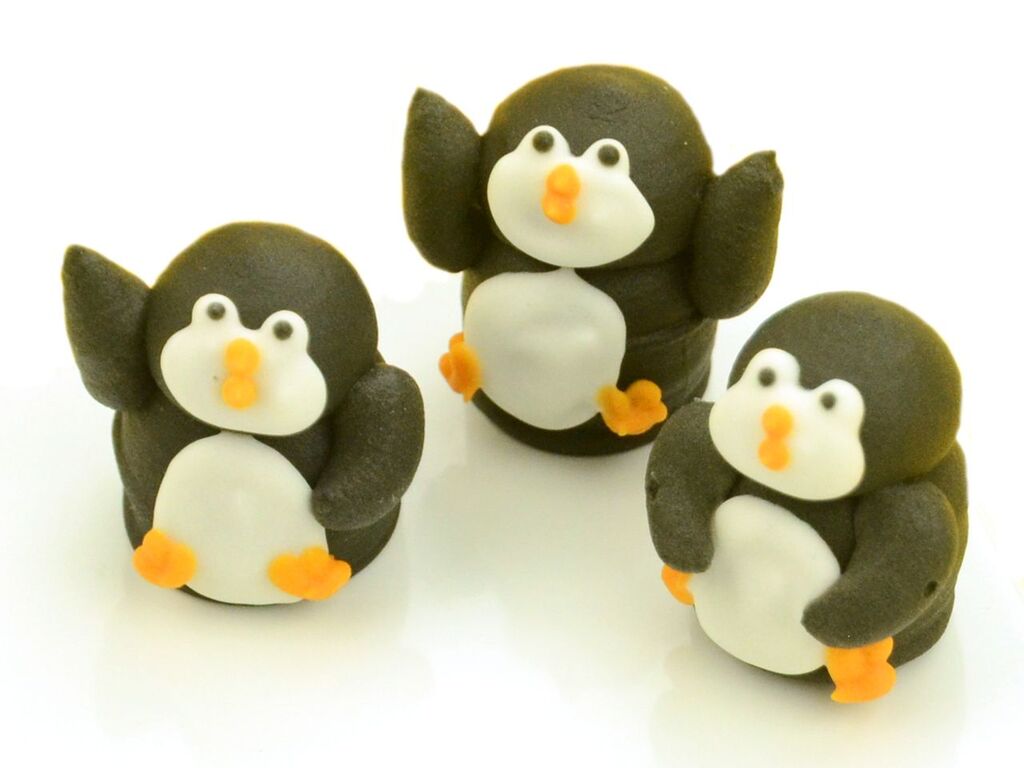 Cake Masters Pinguine Zucker 5 Stück