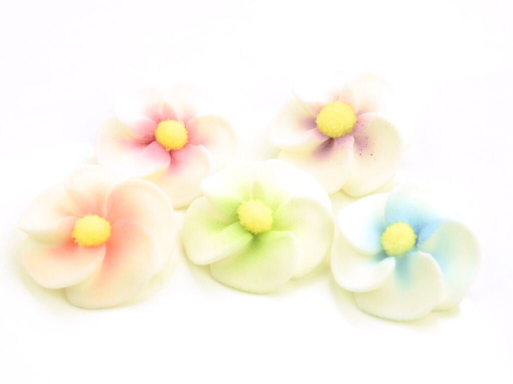 Cake Masters Apfelblüten bunt Zucker 5 Stück