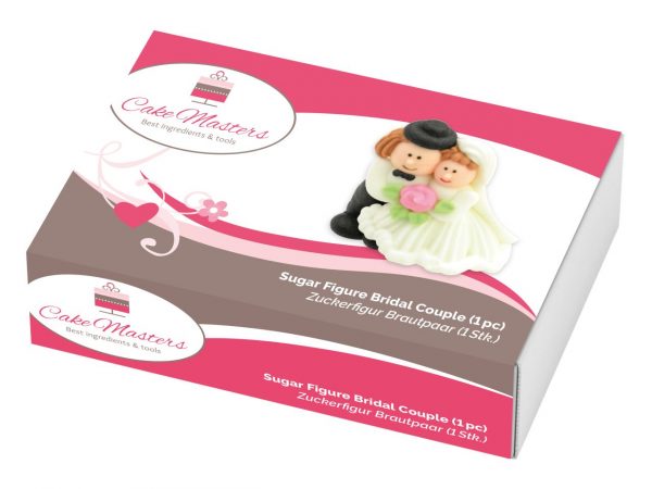 Cake Masters Brautpaar 42mm Zucker – Bild 2