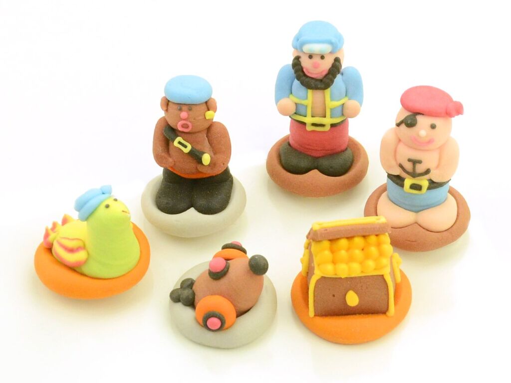 Cake Masters Piraten Zucker 6 Stück