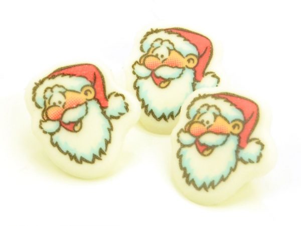Cake Masters Dekoraufleger Nikolausköpfe 10 Stück