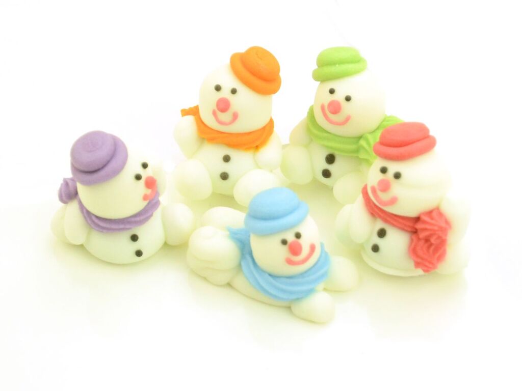 Cake Masters Schneemänner Zucker 5 Stück