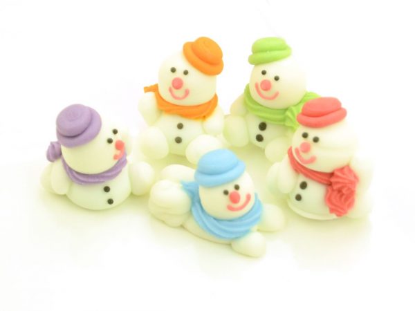 Cake Masters Schneemänner Zucker 5 Stück