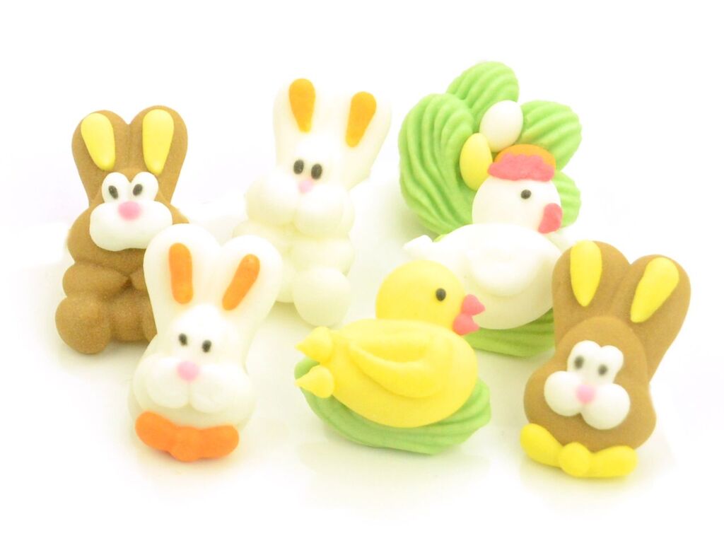 Cake Masters Figuren Ostern Zucker 7er Set