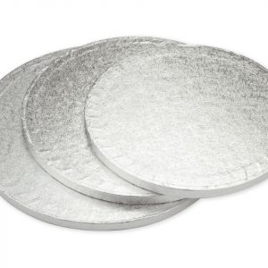 Cake Masters Cakeboard rund 51cm silber