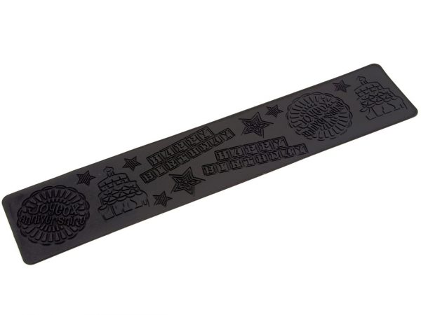 Silikomart Spitzendekor-Matte Happy Birthday – Bild 3