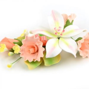 Cake Masters Feinzucker Bouquet Curly Rose Freesia