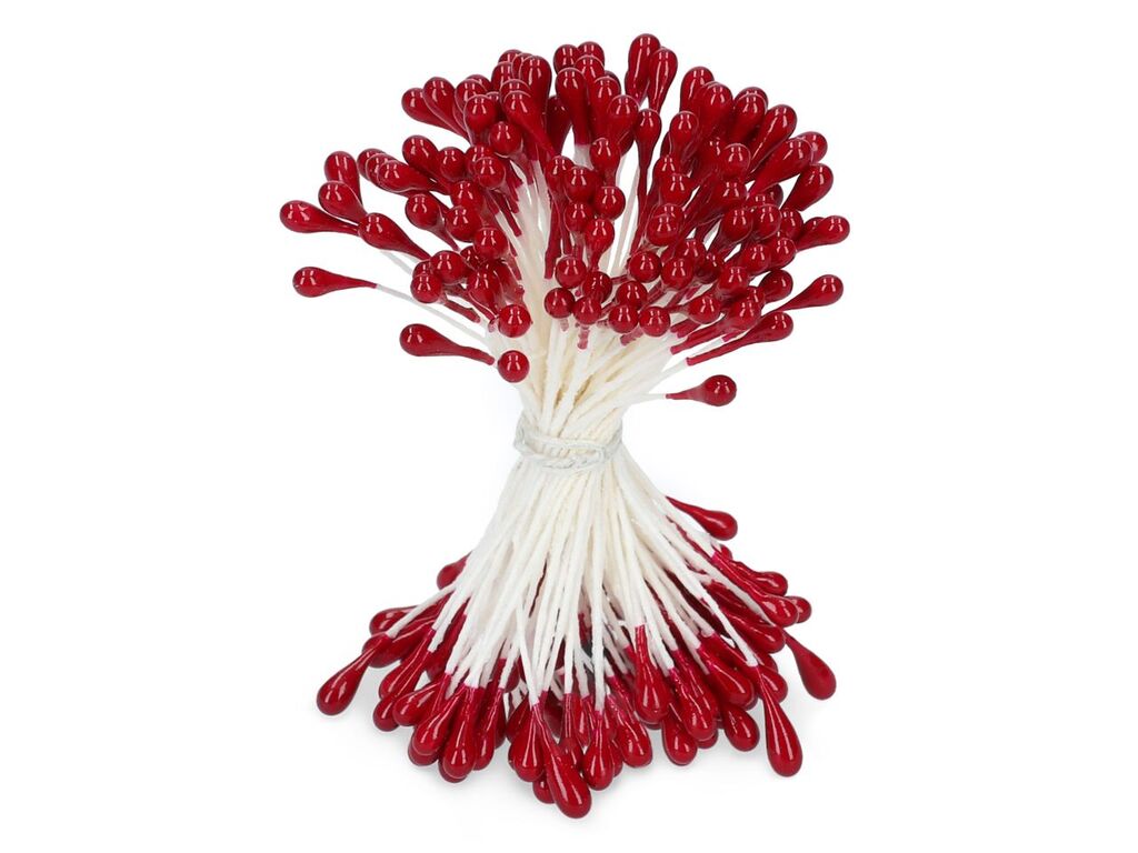 Cake Masters Staubblüten rot 120 Stück