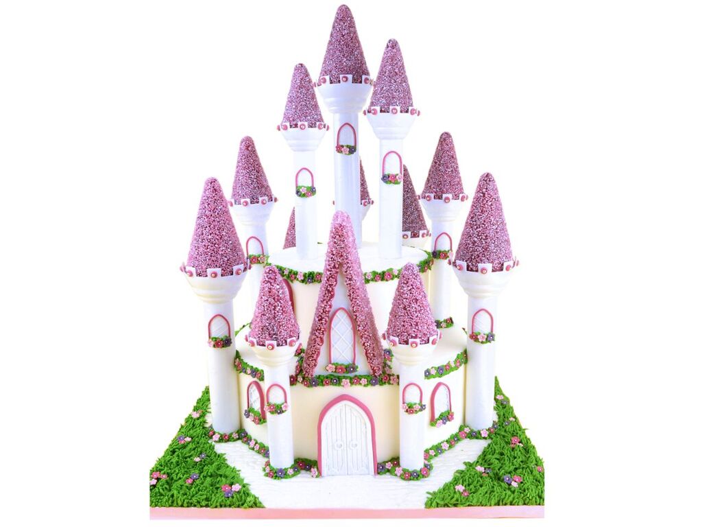 Wilton Romantisches Schloss Kuchen Set