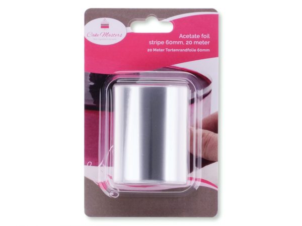 Cake Masters Tortenrandfolie 6cm hoch, 20 Meter lang – Bild 2