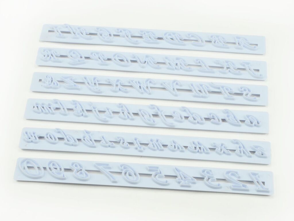 Cake Masters Buchstaben-Ausstecher Set Kunststoff
